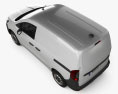 Renault Kangoo Van 2022 3d model top view