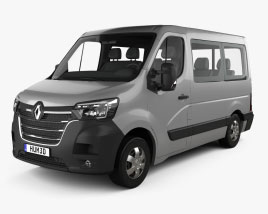 Renault Master Passenger Van L1H1 2023 3D model