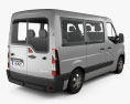 Renault Master Passenger Van L1H1 2023 3D-Modell Rückansicht