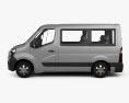 Renault Master Passenger Van L1H1 2023 3D模型 侧视图