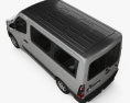 Renault Master Passenger Van L1H1 2023 3D模型 顶视图