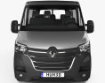 Renault Master Passenger Van L1H1 2023 3D-Modell Vorderansicht