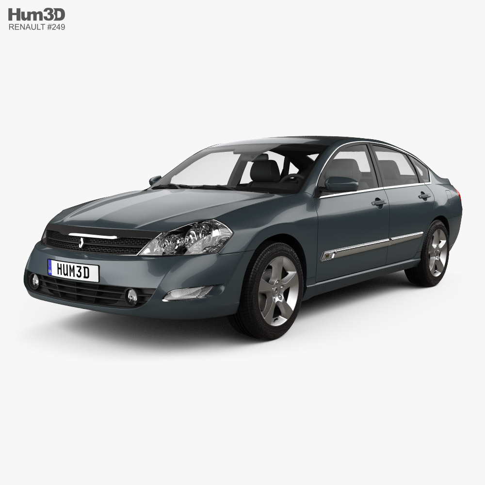 Renault Safrane 2010 3D-Modell