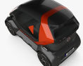 Renault EZ-1 2022 3D模型 顶视图