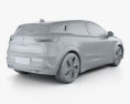 Renault Megane E-Tech 2023 3D 모델 