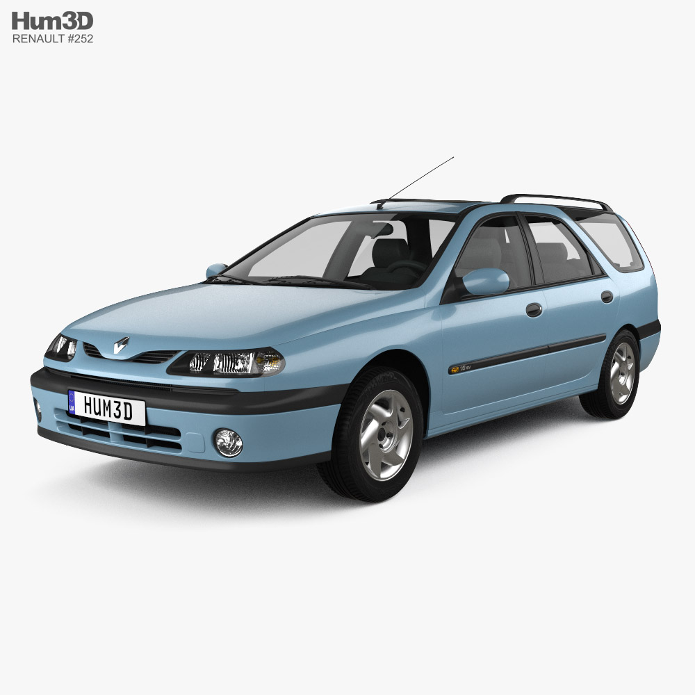 Renault Laguna estate 1998 Modello 3D