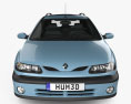Renault Laguna estate 2001 3D模型 正面图
