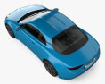 Renault Alpine A110 Premiere Edition インテリアと 2020 3Dモデル top view