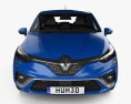 Renault Clio RS-Line 인테리어 가 있는 2022 3D 모델  front view