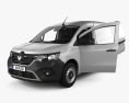 Renault Kangoo Van con interior 2024 Modelo 3D