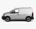 Renault Kangoo Van з детальним інтер'єром 2024 3D модель side view
