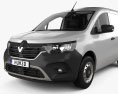 Renault Kangoo Van з детальним інтер'єром 2024 3D модель