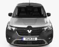 Renault Kangoo Van con interni 2024 Modello 3D vista frontale