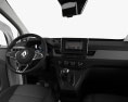 Renault Kangoo Van con interior 2024 Modelo 3D dashboard