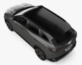 Renault Austral 2024 3D模型 顶视图