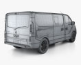 Renault Trafic Passenger Van L2H1 2024 3D模型