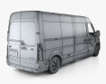 Renault Master 패널 밴 L3H2 인테리어 가 있는 2022 3D 모델 