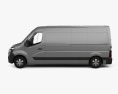 Renault Master Panel Van L3H2 with HQ interior 2022 3d model side view