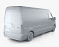Renault Master Panel Van L3H2 з детальним інтер'єром 2022 3D модель