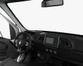 Renault Master Panel Van L2H2 з детальним інтер'єром 2022 3D модель dashboard