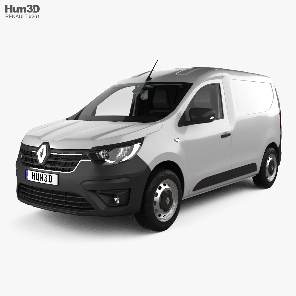Renault Express Van with HQ interior 2021 3D model