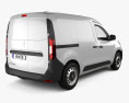 Renault Express Van з детальним інтер'єром 2024 3D модель back view