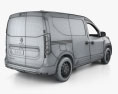 Renault Express Van con interior 2024 Modelo 3D