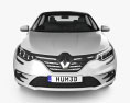 Renault Megane 세단 2023 3D 모델  front view