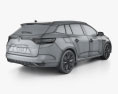 Renault Megane estate 2023 3D-Modell