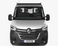 Renault Master Single Cab Dropside L1 2020 3d model front view