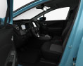 Renault Zoe con interior y motor 2023 Modelo 3D seats