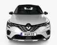 Renault Captur E-TECH ハイブリッ Initiale Paris 2024 3Dモデル front view