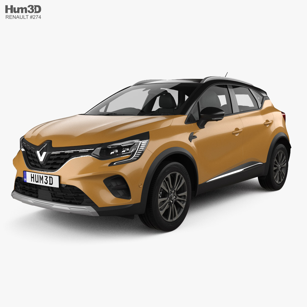 Renault Captur Iconic 2022 Modelo 3d