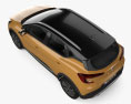Renault Captur Iconic 2022 Modello 3D vista dall'alto