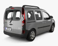 Renault Kangoo with HQ interior 2017 3d model back view
