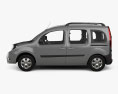 Renault Kangoo with HQ interior 2017 3d model side view