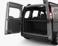 Renault Kangoo з детальним інтер'єром 2017 3D модель