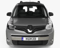 Renault Kangoo with HQ interior 2017 3d model front view