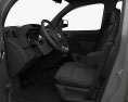 Renault Kangoo з детальним інтер'єром 2017 3D модель seats