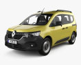 Renault Kangoo JP-spec 2024 Modello 3D