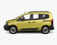 Renault Kangoo JP-spec 2024 3D-Modell Seitenansicht
