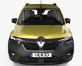 Renault Kangoo JP-spec 带内饰 2024 3D模型 正面图