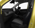 Renault Kangoo JP-spec с детальным интерьером 2024 3D модель seats