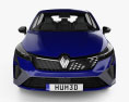 Renault Clio E-TECH Esprit Alpine 2024 3D模型 正面图