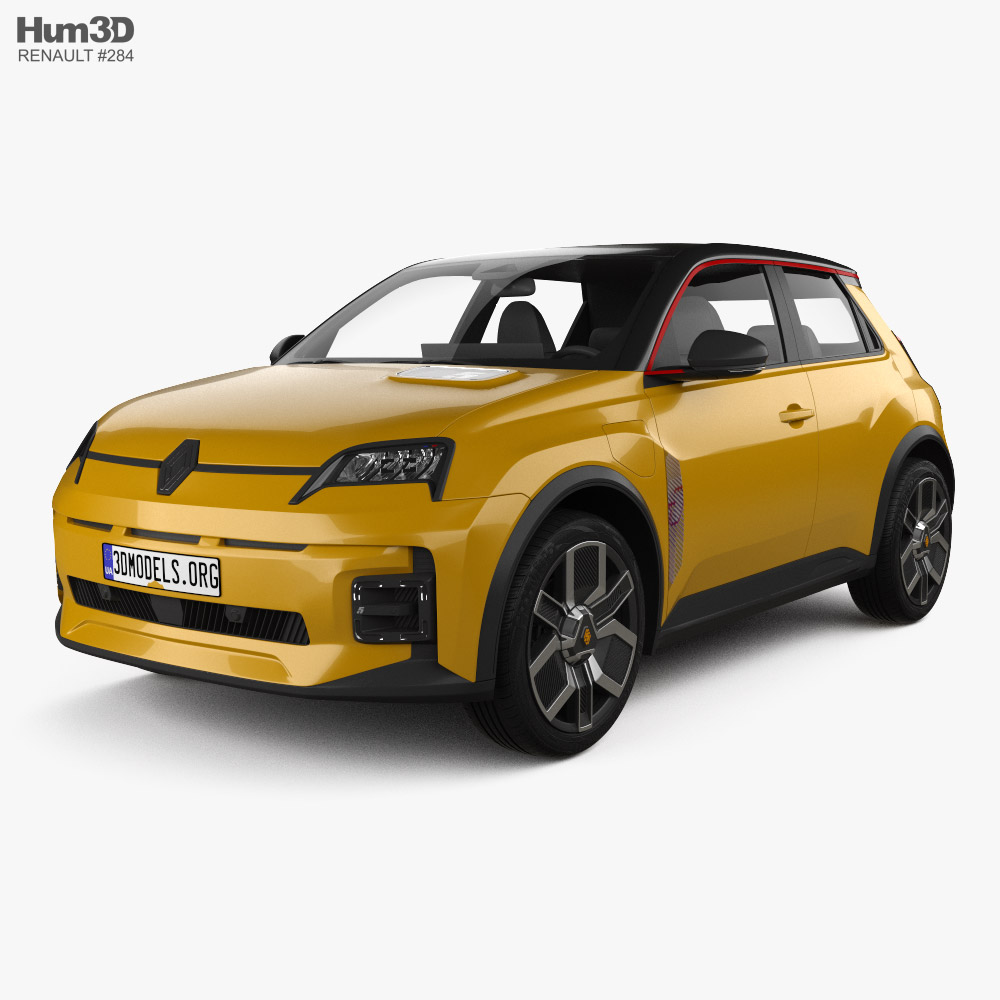 Renault 5 E-TECH Electric 2024 3Dモデル