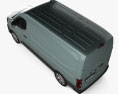 Renault Master Panel Van L2H2 with HQ interior 2024 3D模型 顶视图