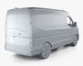 Renault Master Panel Van L2H2 with HQ interior 2024 3D 모델 