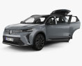 Renault Scenic E-Tech with HQ interior 2024 3D 모델 