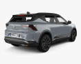 Renault Scenic E-Tech with HQ interior 2024 Modello 3D vista posteriore