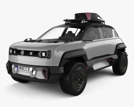 Renault 4ever Trophy E-Tech 2024 3D модель